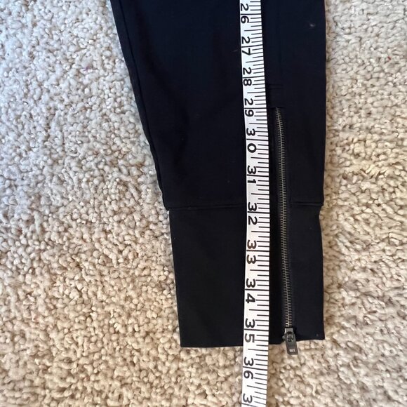 Athleta Black Jogger Pants with Ankle Zippers – Size XS - Picture 7 of 8